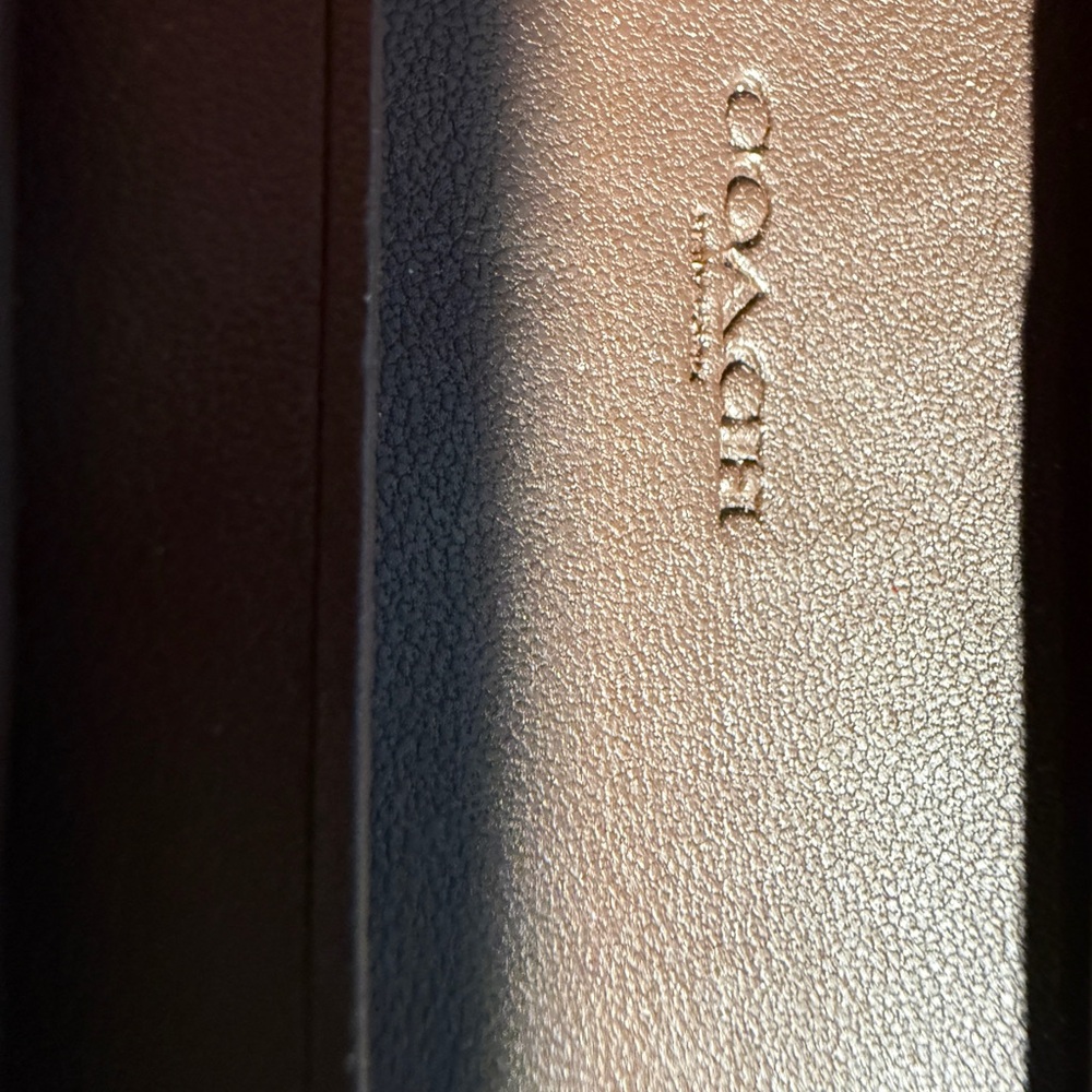 Coach Smith LTH Skinny wallet with tags CH823 B4/Maple - Picture 7 of 7